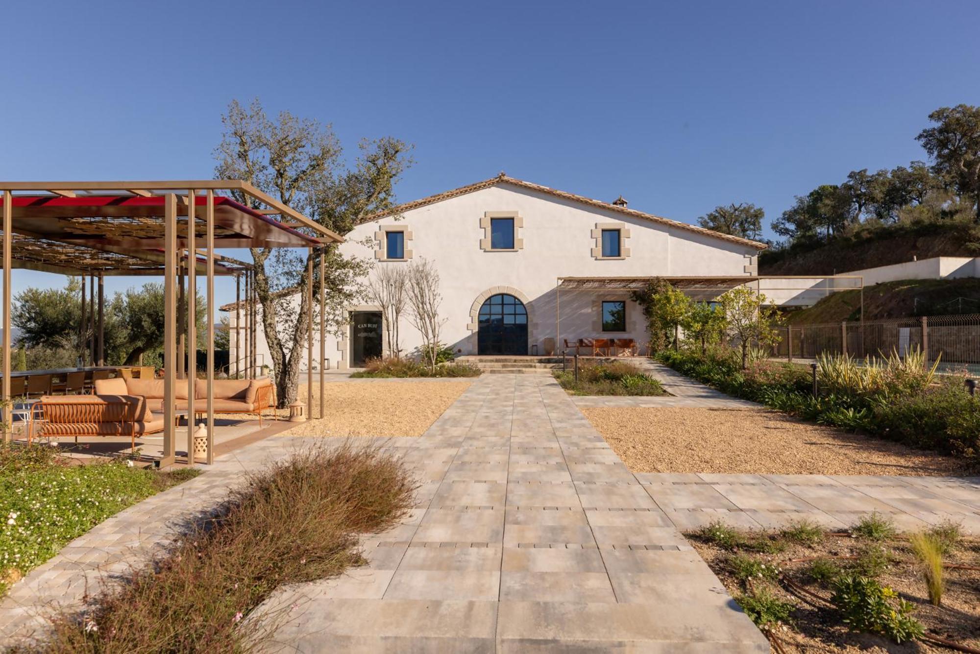 Can Bufi Espectacular Casa Con Piscina Interior Llagostera Exterior foto
